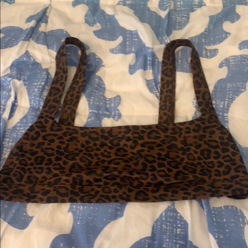 PAC sun bikini top never used size large